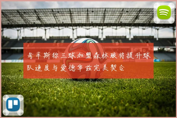 考辛斯称三球加盟森林狼将提升球队速度与爱德华兹完美契合
